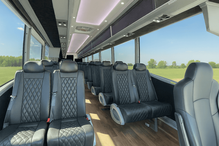 coach bus in Beaumont