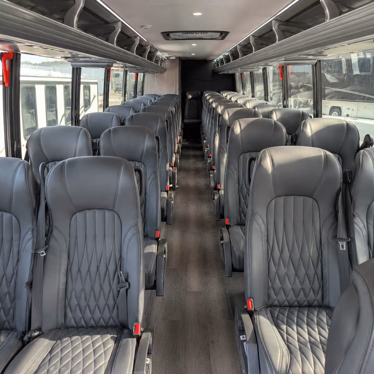 30 passenger minibus interior