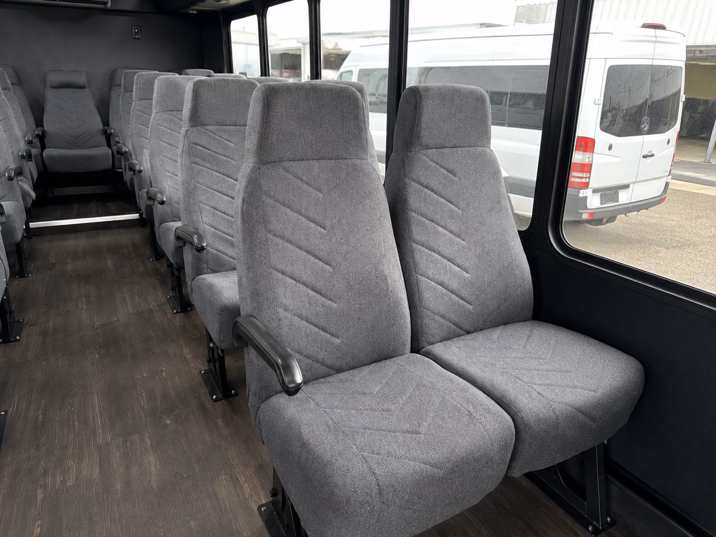 beaumont 20 passenger minibus interior