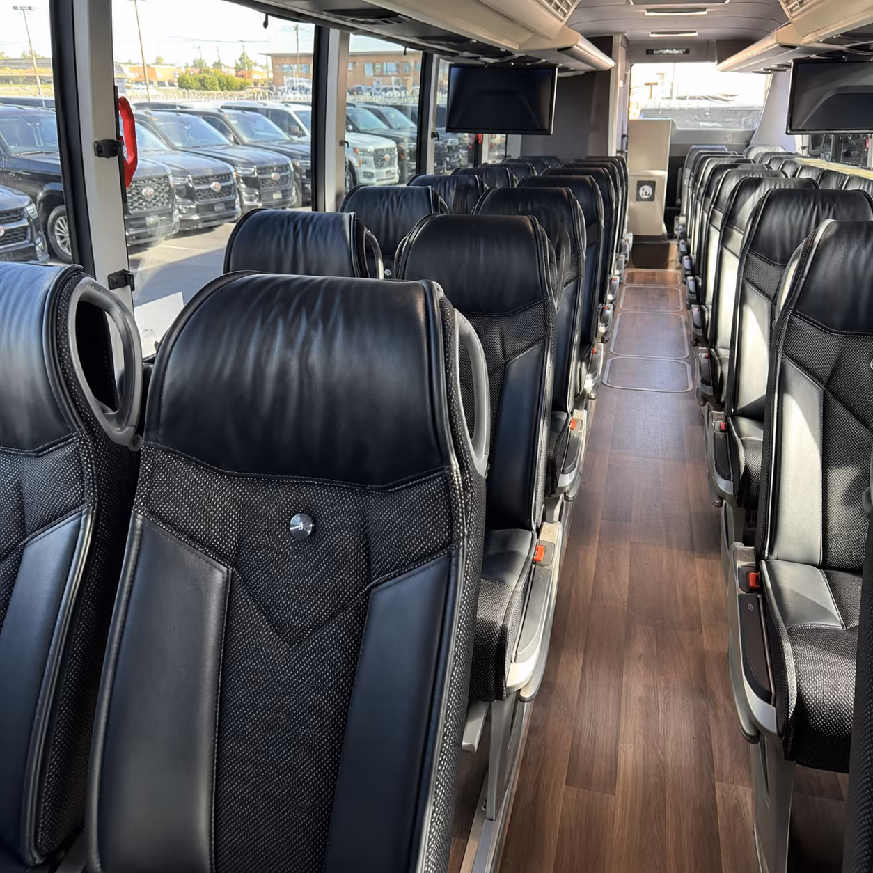 beaumont long distance transportation onboard seating