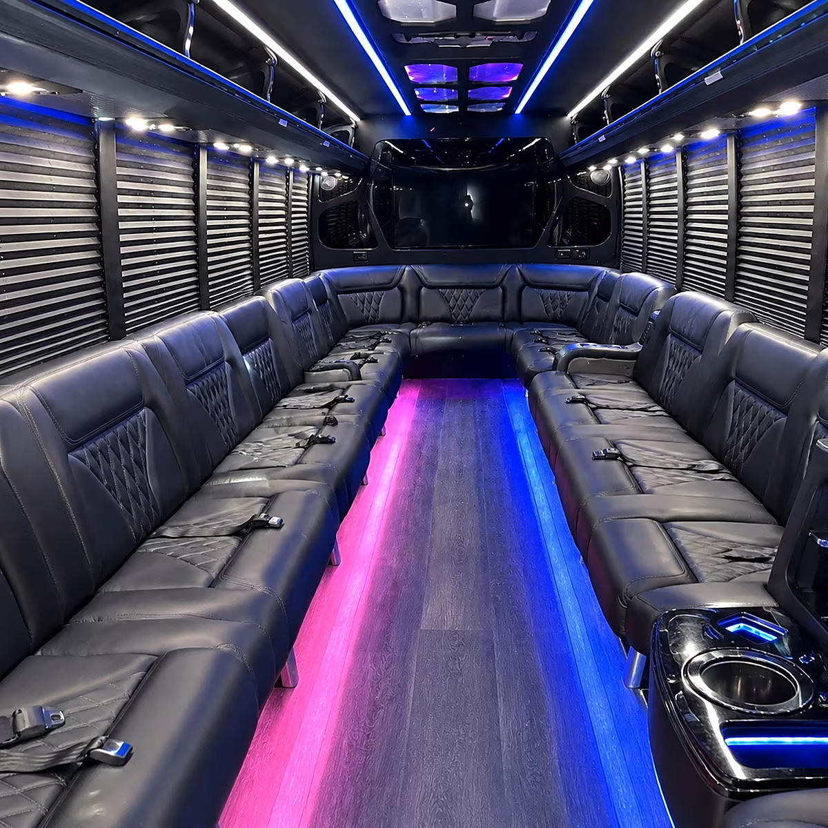 beaumont party bus inside