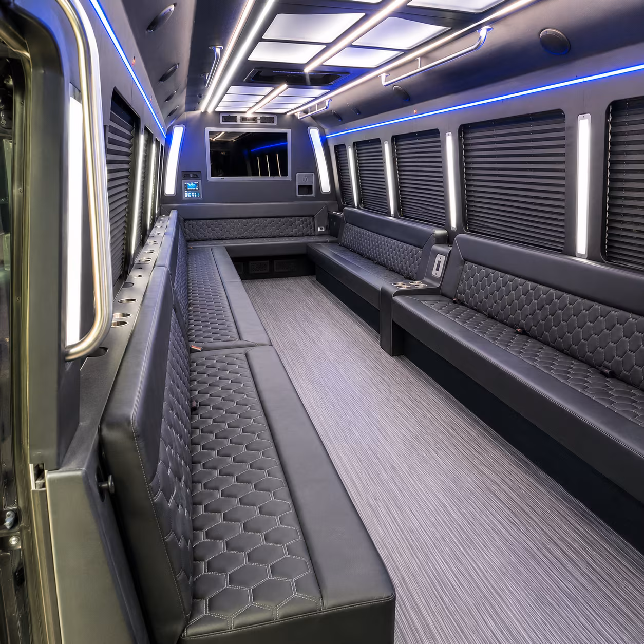 beaumont party bus interior