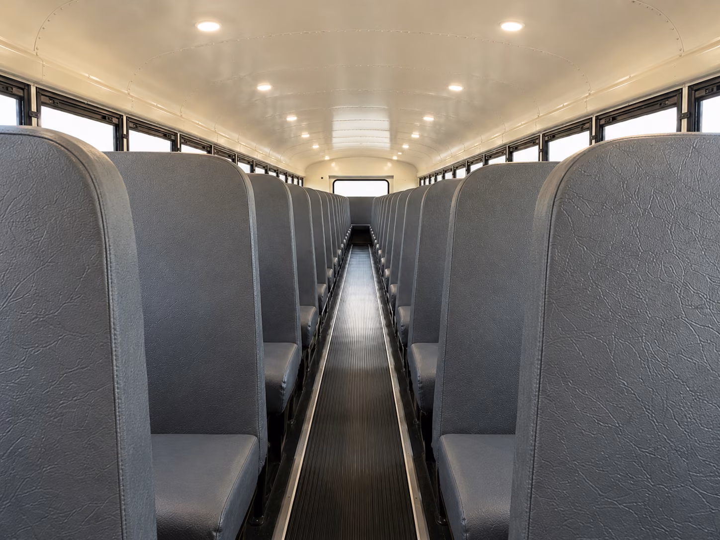 beaumont school bus inside