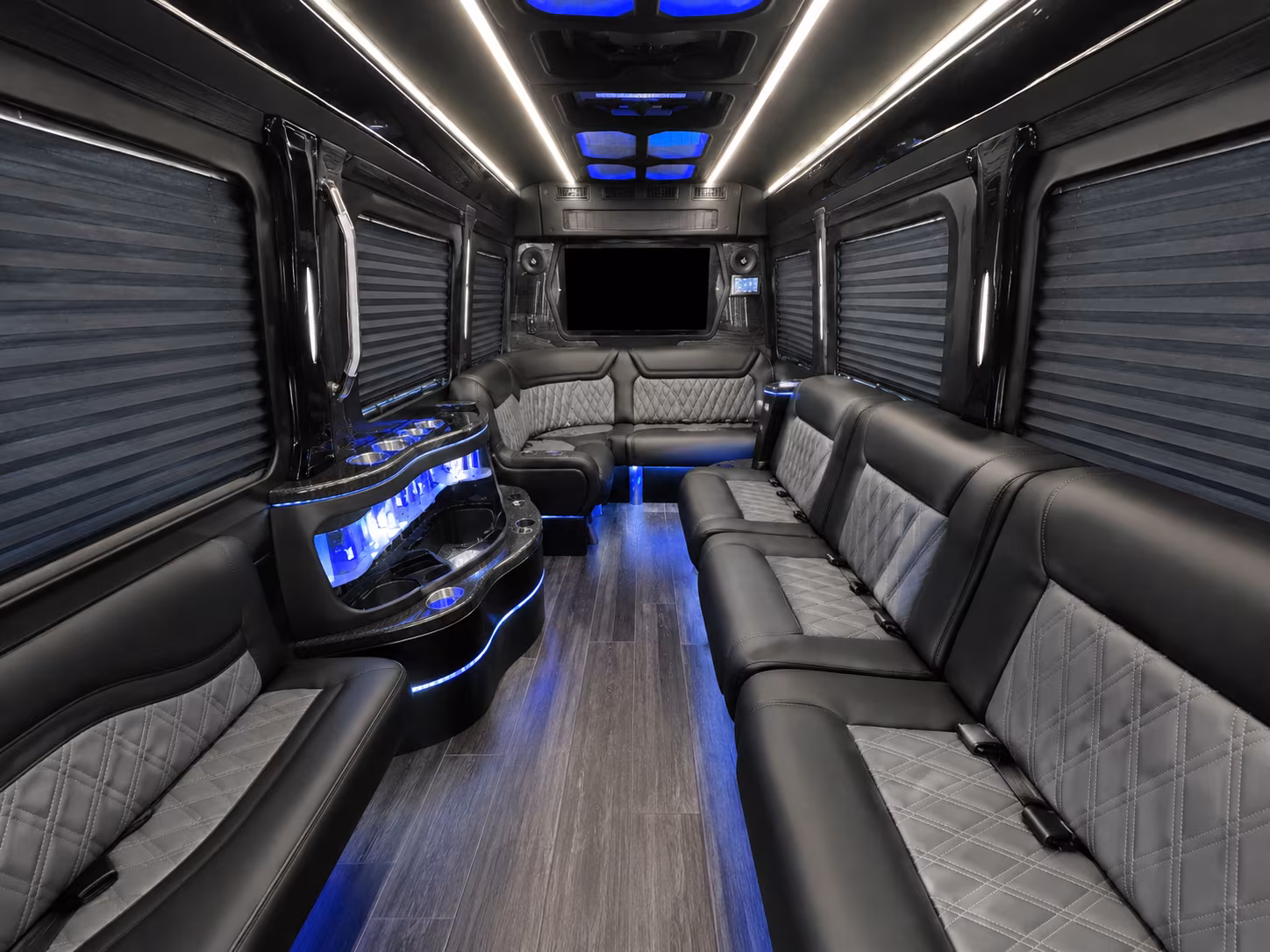 beaumont sprinter limousine interior
