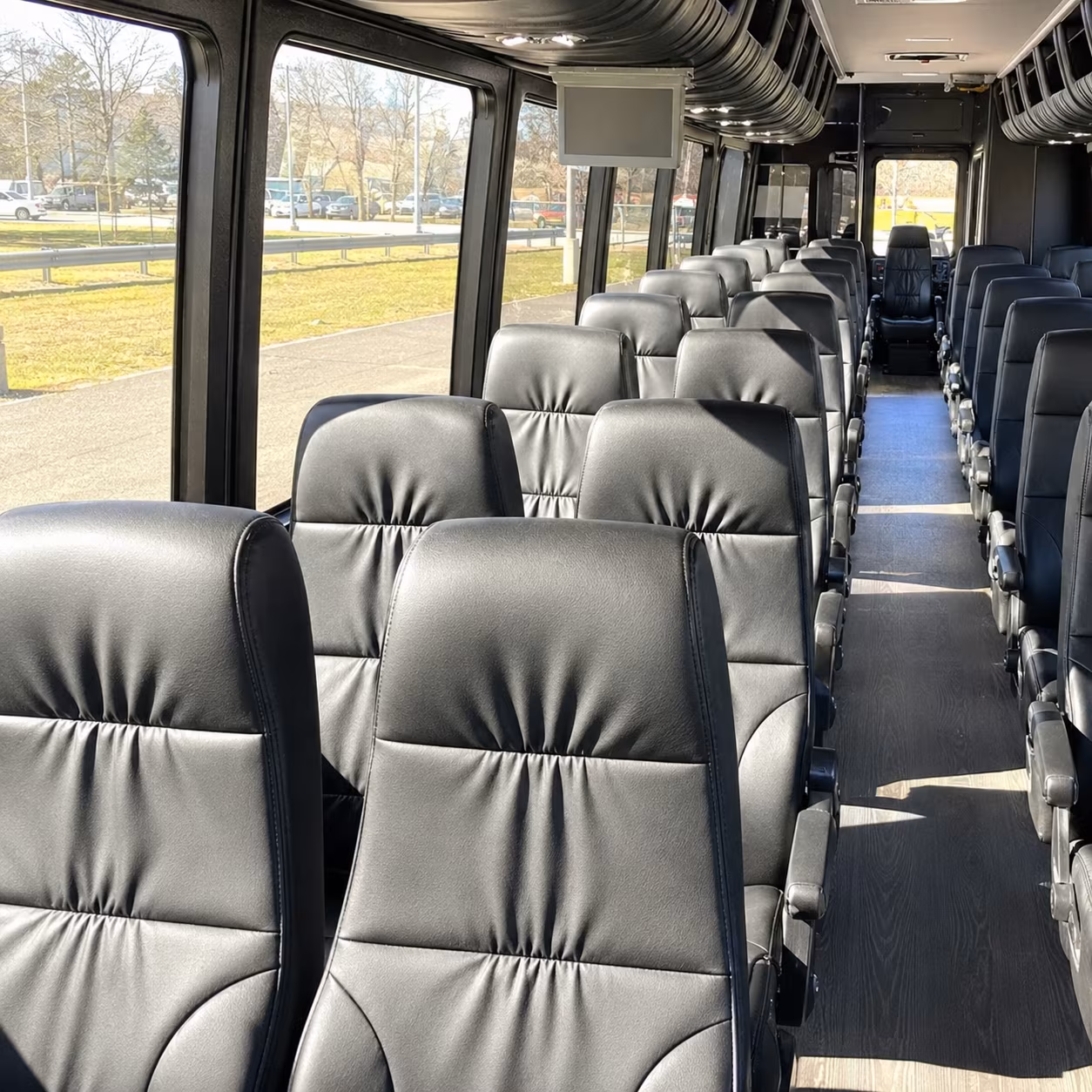 beaumont wine tour brewery transportation onboard seating