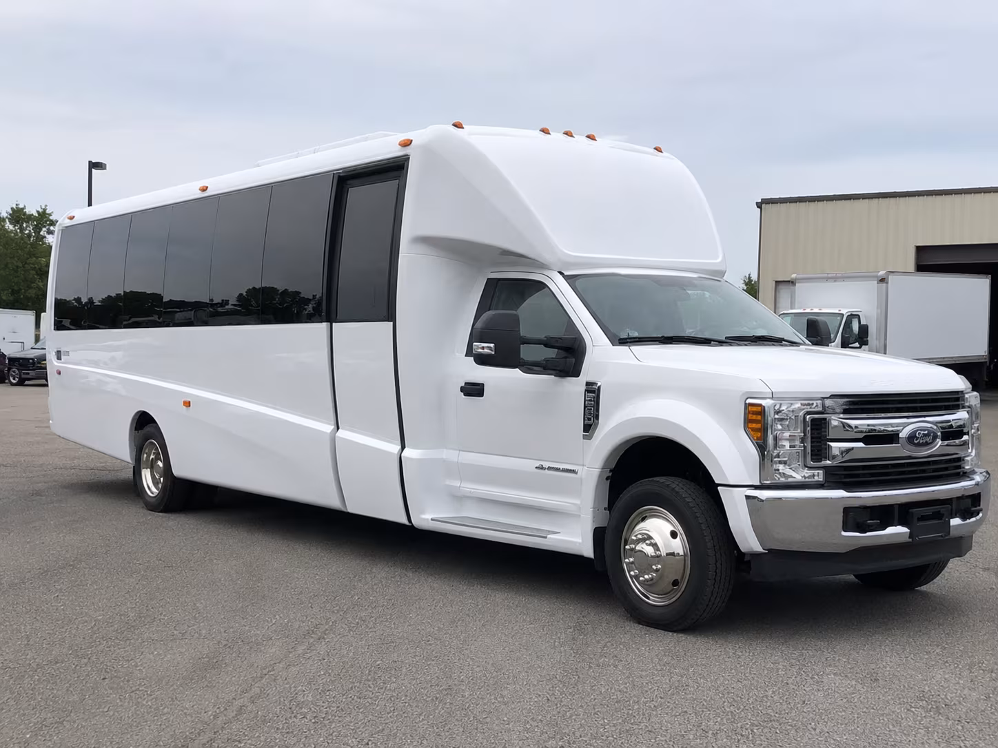 corporate shuttle buses and employee transportation in beaumont