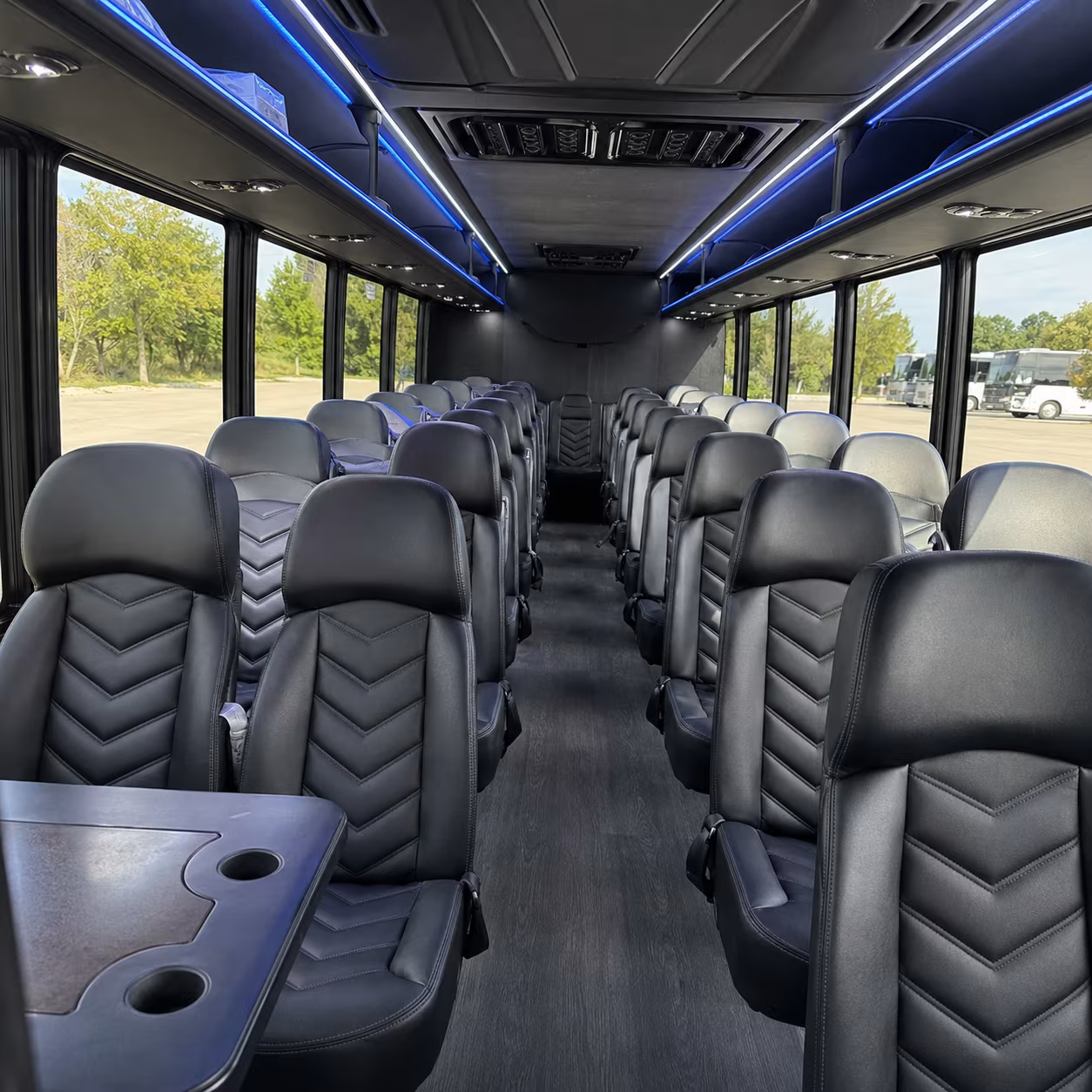 minibus interior