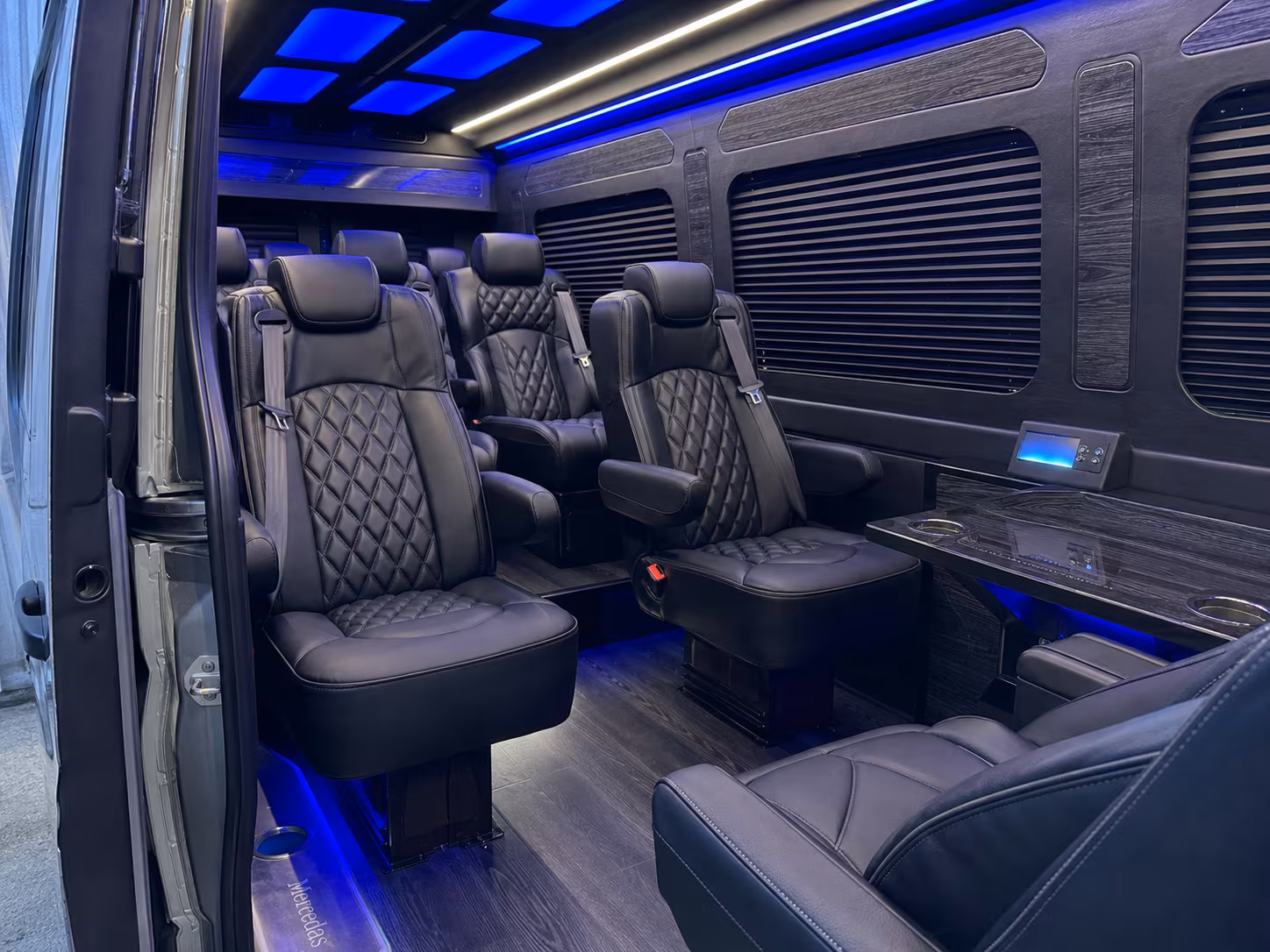sprinter van transportation for groups and events across beaumont